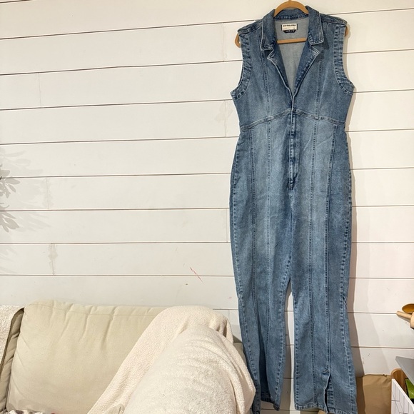 NWOT free people CRVY Ring The Alarm One-Piece jumpsuit - Picture 4 of 16